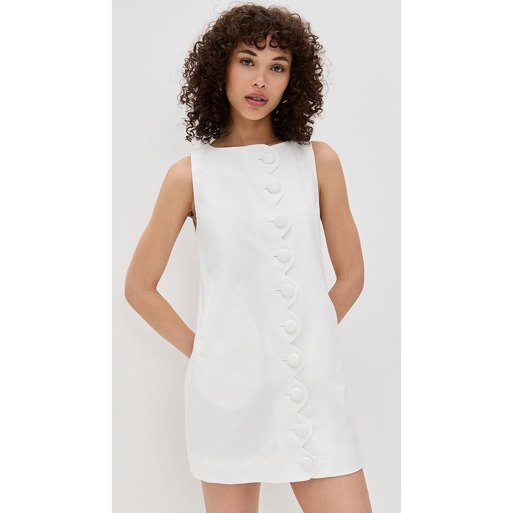 Lisa Marie Fernandez Scallop Dress